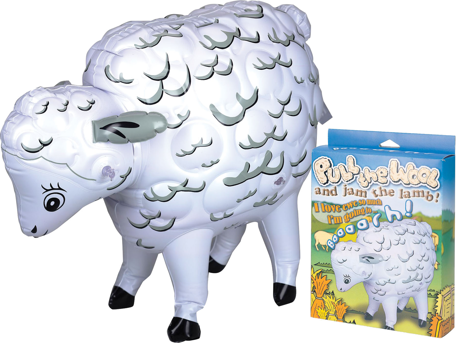 Pull the wool and jam the lamb