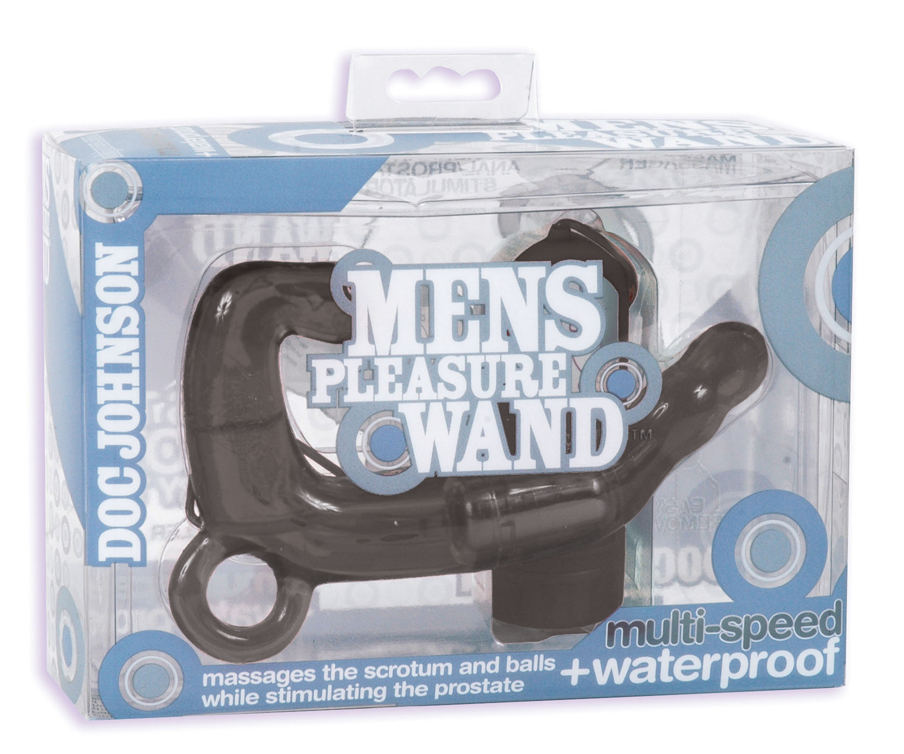 MENS PLEASURE WAND -CHARCOAL