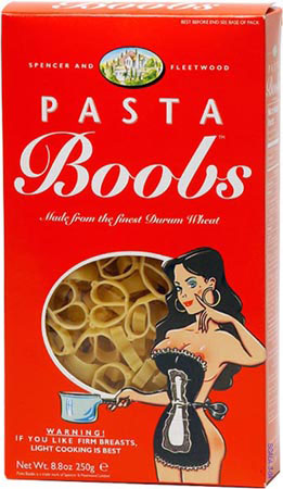 Boob pasta