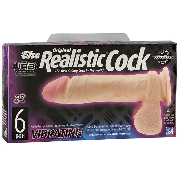 Doc Johnson Realistic 6" vibrátor