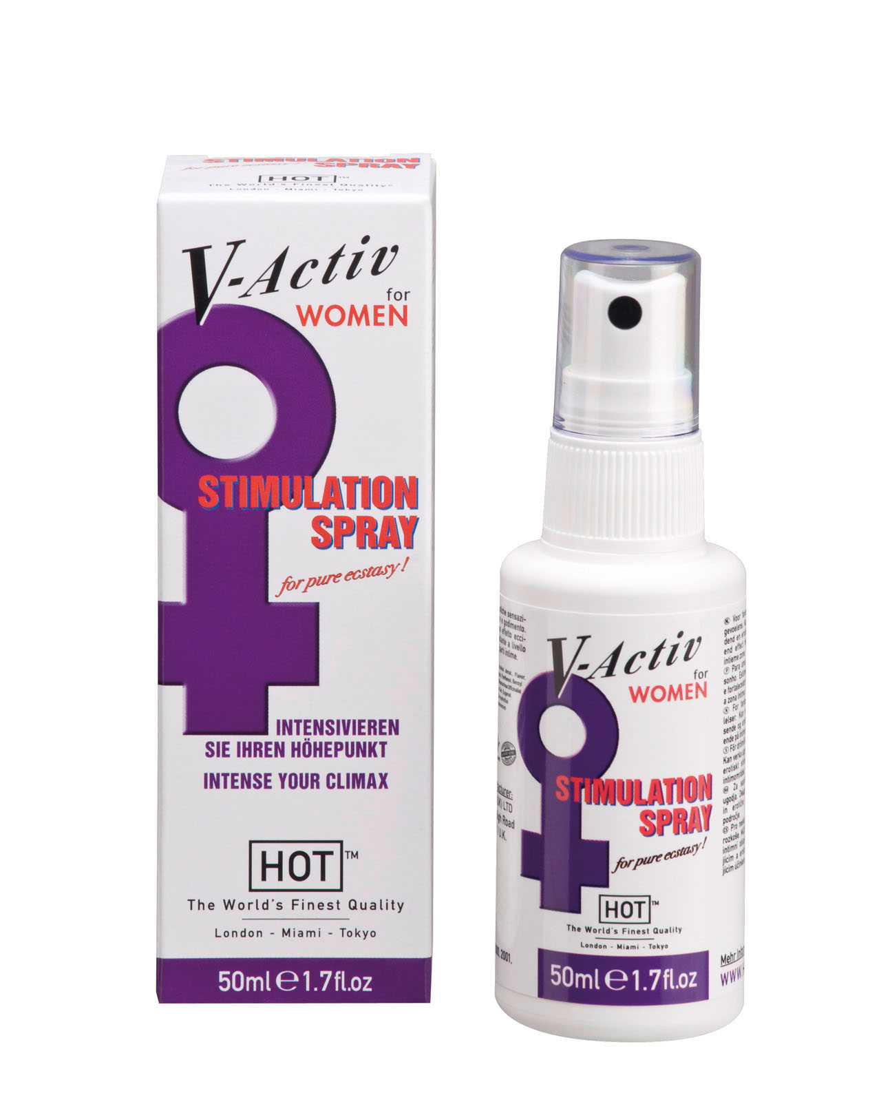 V-Activ klitorisz izgató spay 50 ml V-Activ klitorisz izgató spay 50 ml
