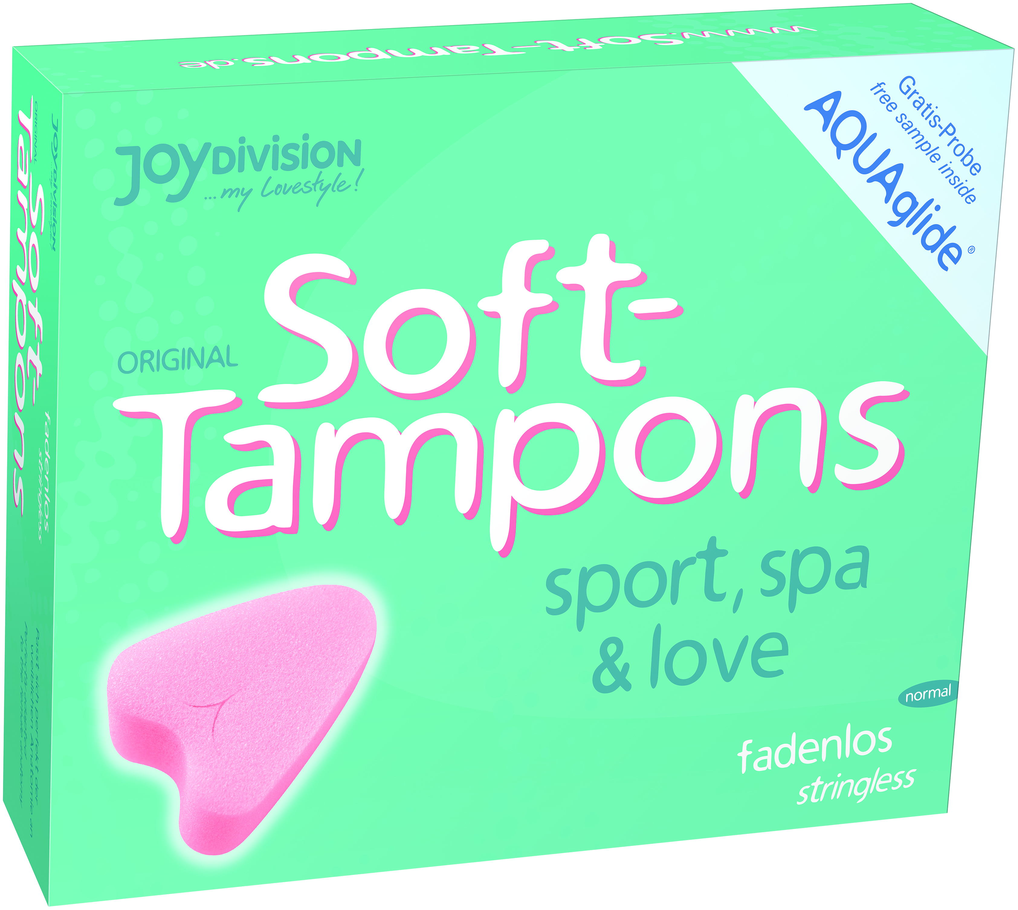 Soft Tampon szívecske formájú