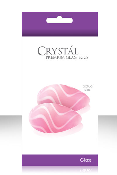 Crystal Kegels Eggs Pink