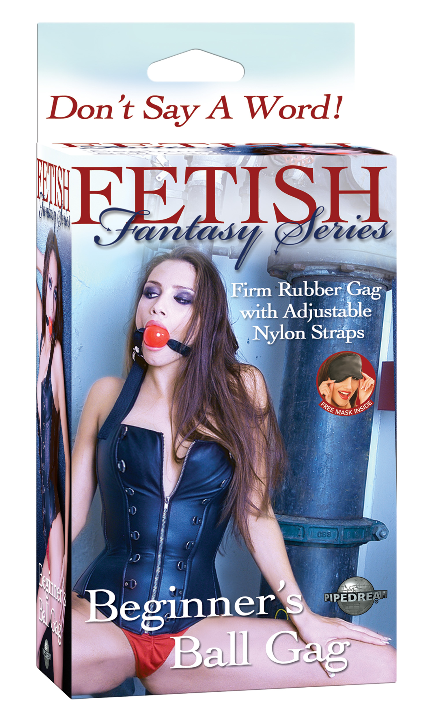 Fetish BEGINNER'S BALL GAG RED