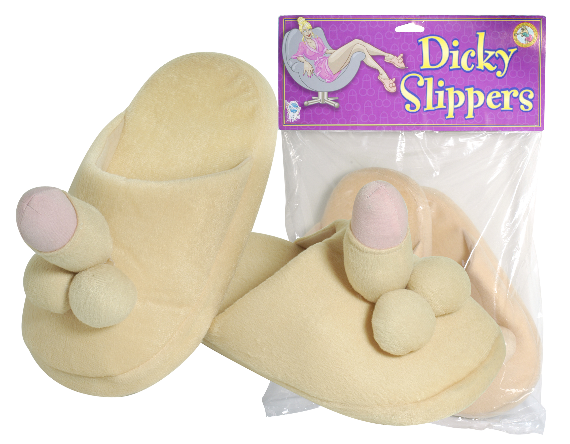 Pecker dicky slippers