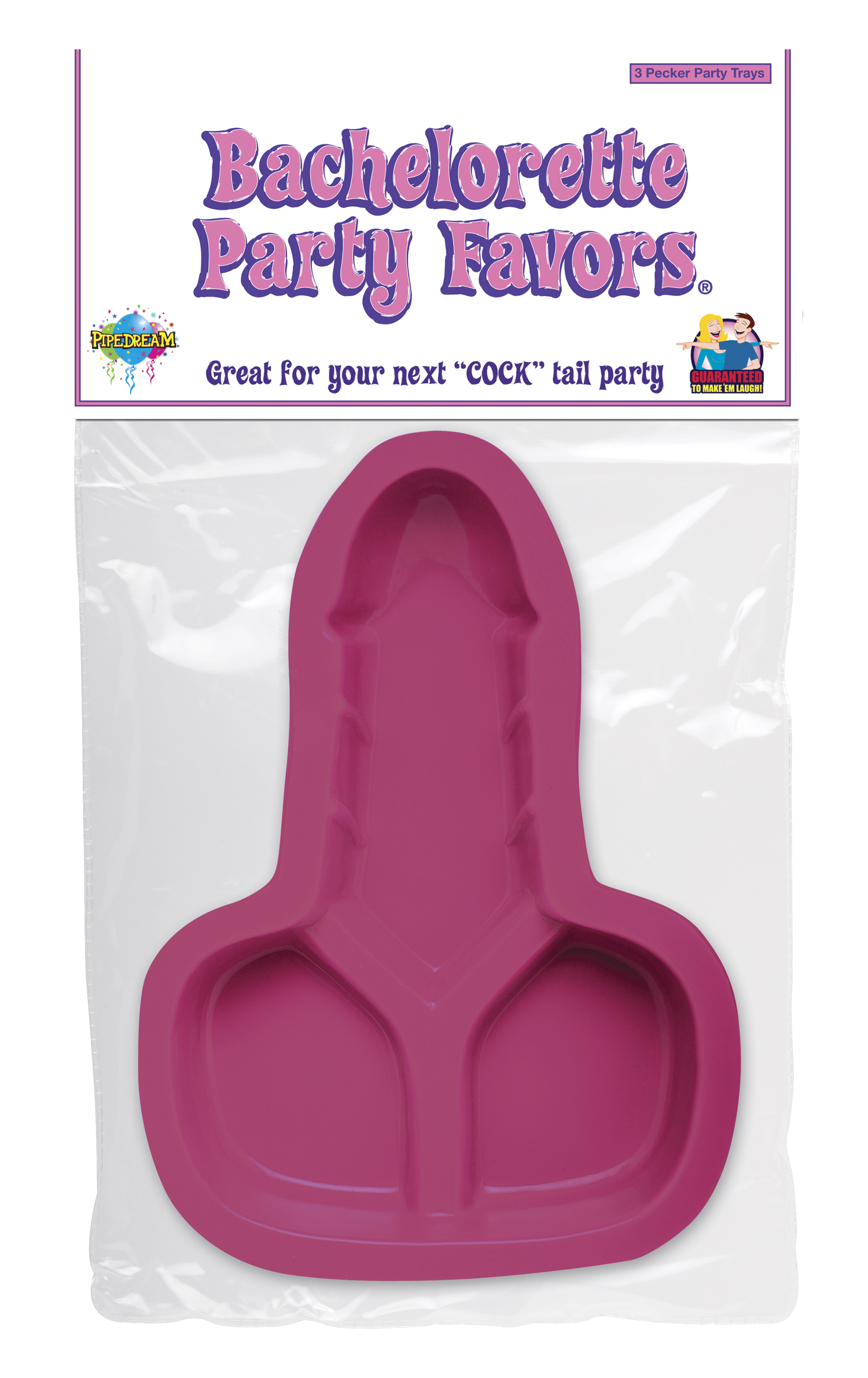 BP Willy Party Tray - Pink