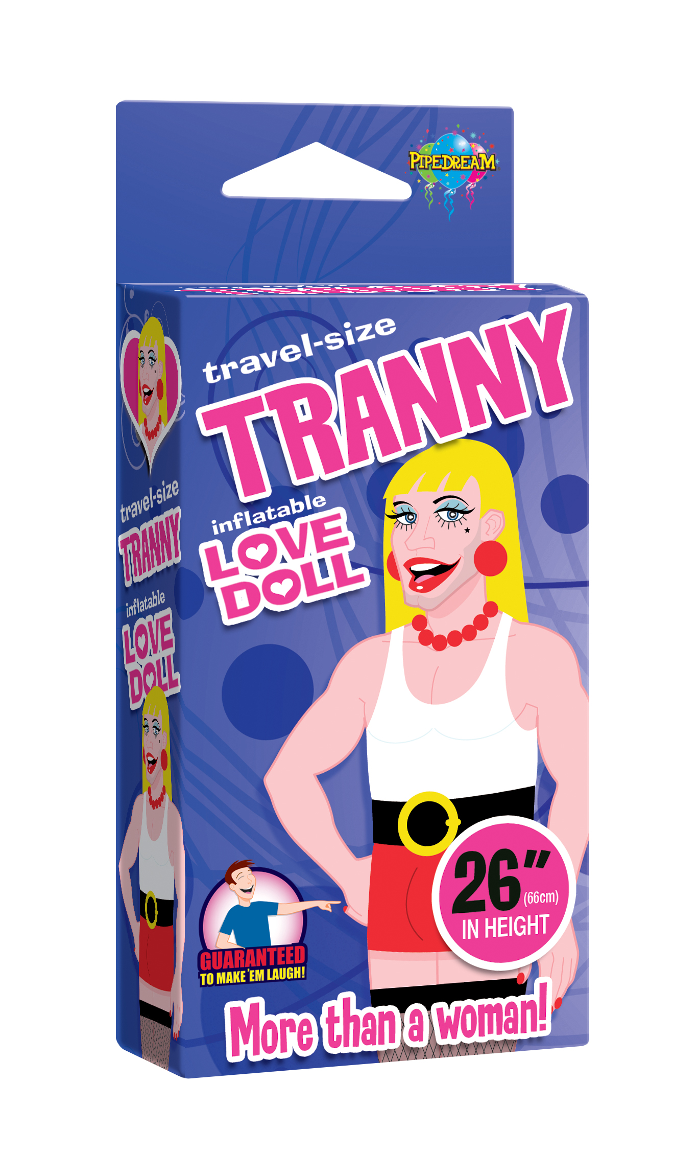 TRAVEL SIZE TRANNY INFLAT LOVE