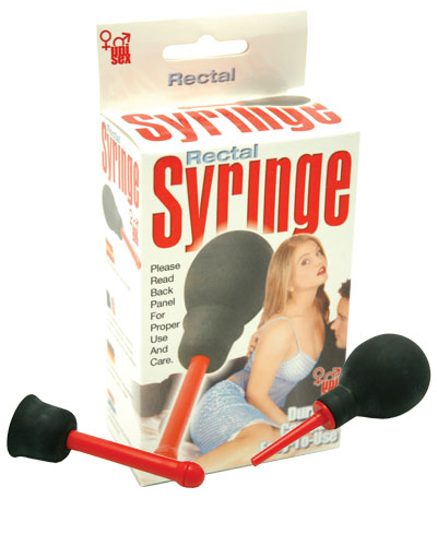 Syringe popsi és hüvely mosó