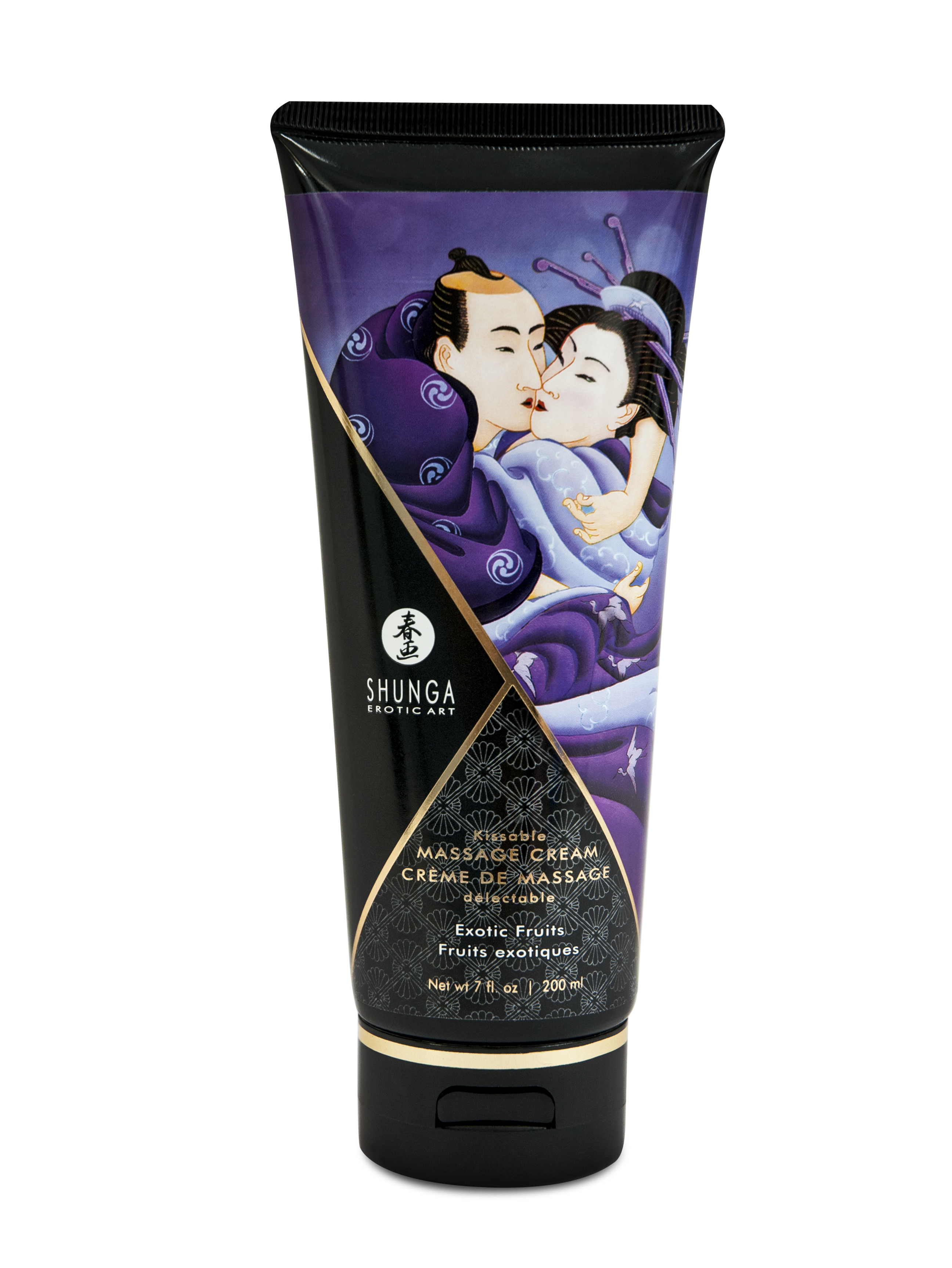 Shunga Masszázskrém Eper-Pezsgő 200 ml