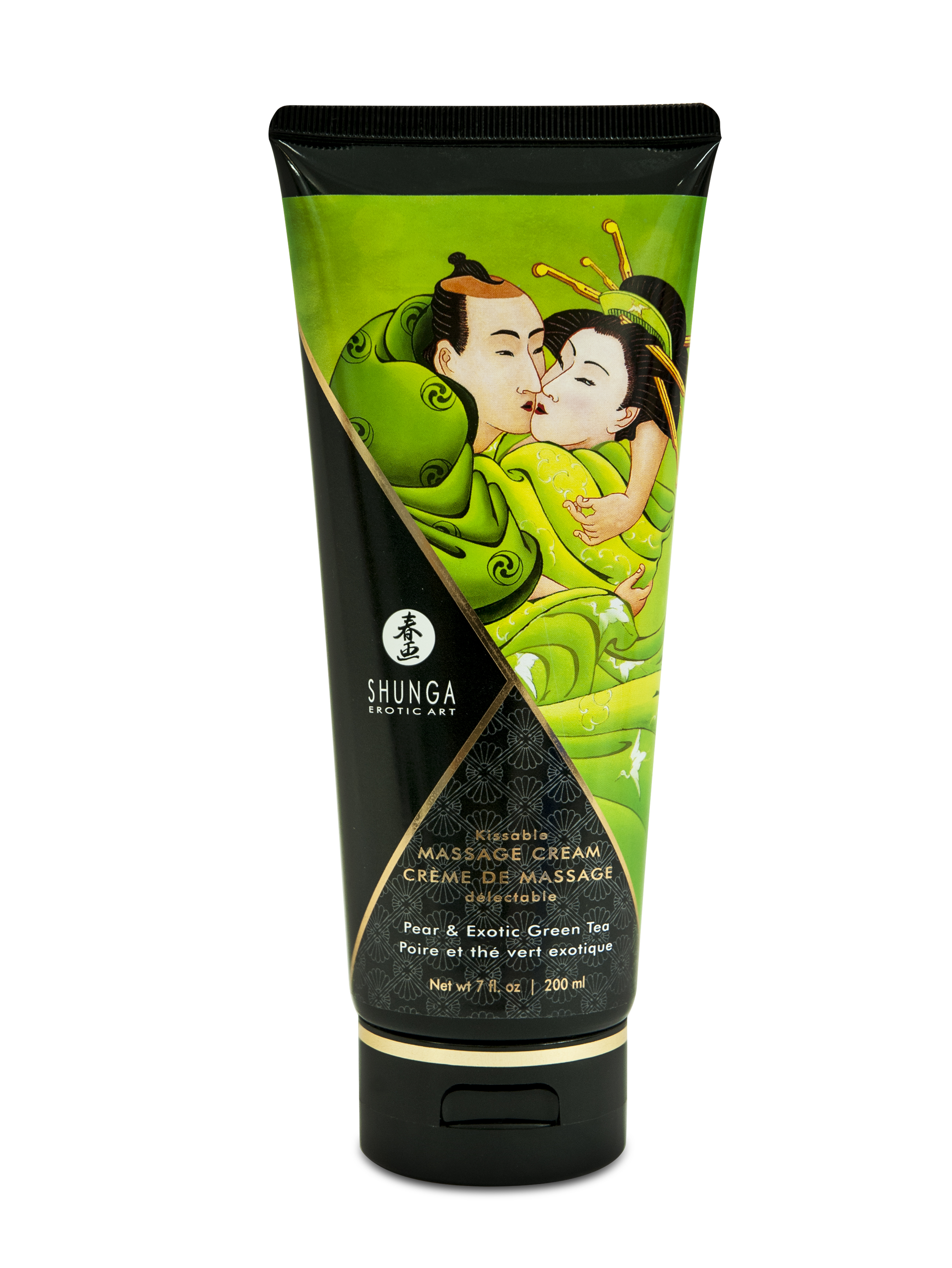 Shunga Masszázskrém Körte-Zöld tea 200 ml